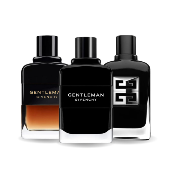 Promotiepakket met 3 parfums – Givenchy GENTLEMAN, GENTLEMAN RÉSERVE PRIVÉE en GENTLEMAN SOCIETY 100ml