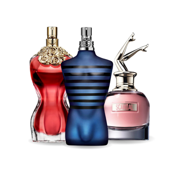 Promotiepakket met 3 parfums – La Belle, Ultra Male en Scandal 100ml